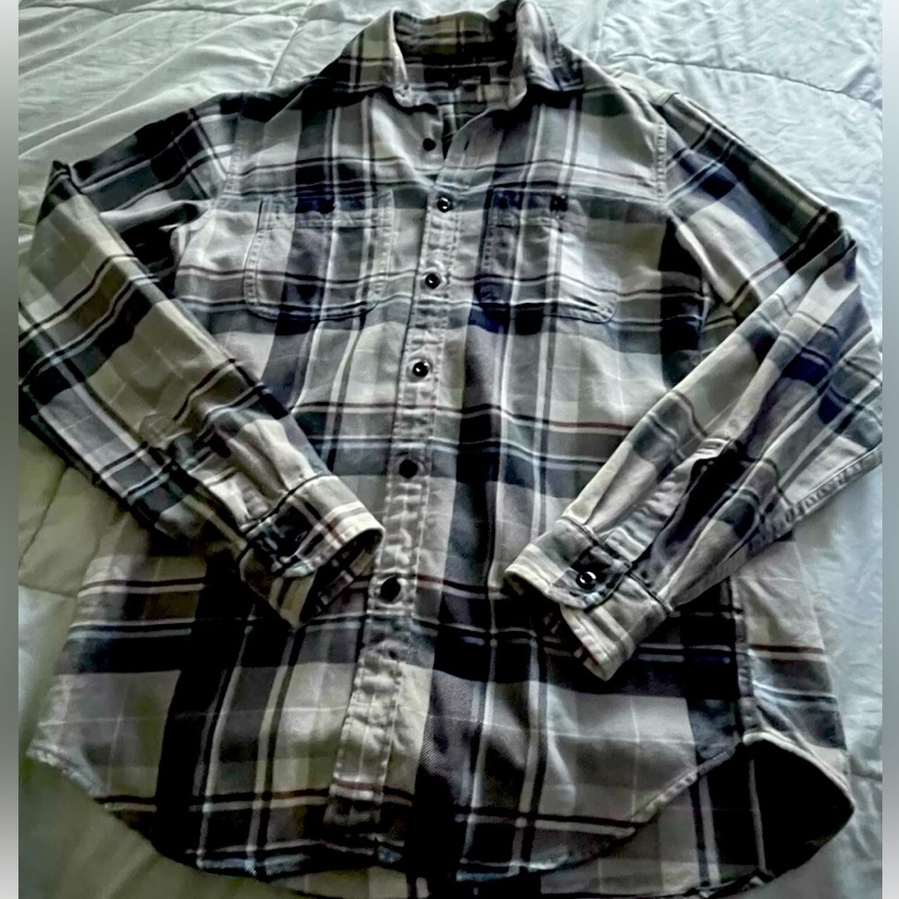 J. Crew Mens Flannel Size Small